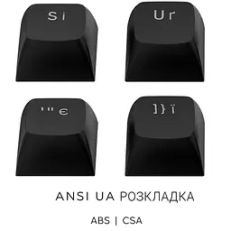 Клавіатура Dark Project ALU87 Midnight ENG/UA (DPKB_MIDNIGHT_87_ANSI_UA) - мініатюра 8