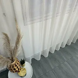 Тюль сітка бежева 400х270, тасьма ALBO pbe0052344 - мініатюра 5