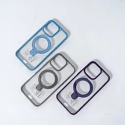 Чохол для смартфона Spigen AAA Magnetic Ring for Apple iPhone 15 Pro Max Light Blue - мініатюра 3