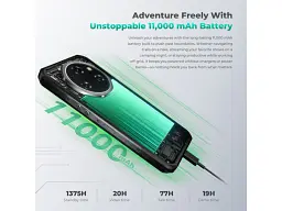 Смартфон Oukitel WP62 16/512GB Silver - мініатюра 4