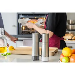 Набір млинків для солі та перцю KitchenAid Universal сріблястий 2 шт. (KOG988OSSSA) - мініатюра 16