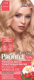 Тонуюча маска для волосся Acme Color Рябина Ton Oil Mask, відтінок 114 (Карамель), 30 мл - мініатюра 2