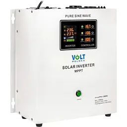 Гібридний ДБЖ/інвертор Volt Polska SINUS PRO 2000 S 24/230V 1400/2000W + 40A MPPT 100V (3SPS200024)