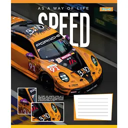 Набір зошитів 1 вересня Speed as a way of life А5, 18 аркушів 25 шт. (768015) - мініатюра 3