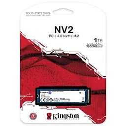 Накопичувач SSD Kingston m.2 NVMe 1TB NV2 960 1024 (SNV2S/1000G) Б/в - мініатюра 3