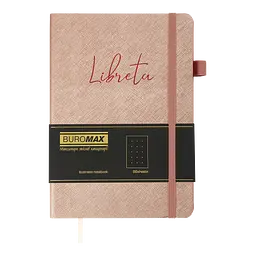 Блокнот діловий Buromax Libreta А5 96 арк. в крапку обкладинка штучна шкіра бежевий (BM.295317-28) - мініатюра 2