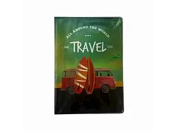 Обкладинка ПОЛІМЕР ПВХ для Паспорта України/Passport "Travel (Bus)" 185х130мм арт.307020 в асортименті