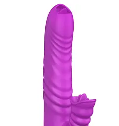 Вібратор-кролик Boss Of Toys Angelia 23 см (фіолетовий) - мініатюра 3