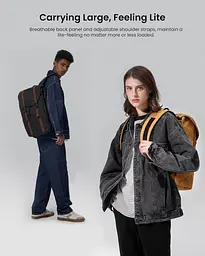 Рюкзак Tomtoc VintPack-TA1 17L Laptop Backpack Black 16 inch/17L TA1S1D1 - мініатюра 8