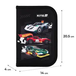 Пенал Kite HW чорний (HW25-622H-1) - мініатюра 3