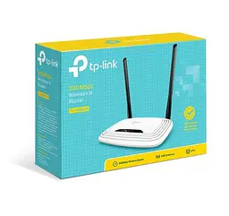 Бездротовий маршрутизатор (роутер) TP-Link TL-WR841N 300Mbit (2 антени) UA UCRF - мініатюра 4