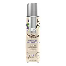 Масажна олія JO System JO Naturals Massage Oil Lavender Vanilla, 120 мл