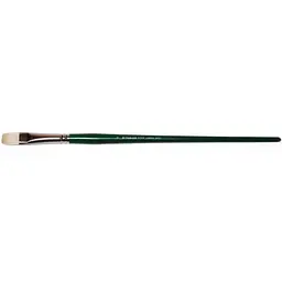 Пензель щетина плоска Kolos Classic 2402F № 6 довга ручка 18