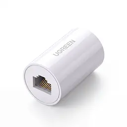 Мережевий з'єднувач UGREEN NW116 RJ45 Cat.6 1000 Мбіт/с білий (20391)