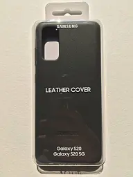 Чохол шкіряний оригінальний Leather Cover EF-VG980LJEGRU для Samsung Galaxy S20 (6.2") Gray - мініатюра 2