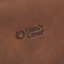Косметичка чоловіча шкіряна невелика Handy Cover HC0023 світло-коричнева - мініатюра 9