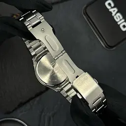 Чоловічий годинник Casio MTS-100D-7A Сріблястий ( AT1141-0332 ) - мініатюра 5