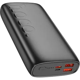 Зовнішній акумулятор Hoco Respect J122A 20000mAh 22.5W Black (612630) [110906] - мініатюра 6
