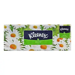 Набір носовички Kleenex Ромашка 100 шт. (10 упаковок по 10 шт.) - мініатюра 5