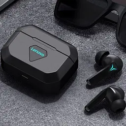 Бездротові навушники Lenovo GM6 (стерео гарнітура в кейсі) чорна - мініатюра 7