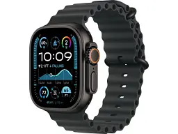 Смарт-годинник Apple Watch Ultra 2 GPS + Cellular 49mm Black Titanium Case w. Black Ocean Band (MX4P3)