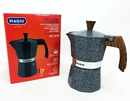 Гейзерна кавоварка MAGIO MG-1010 гейзерного типу на 3 порції еспресо 150 мл - мініатюра 6