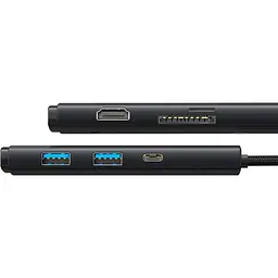 USB-хаб Baseus Lite Series 6-Port Type-C PD Hub (WKQX050101) [77934] - мініатюра 5