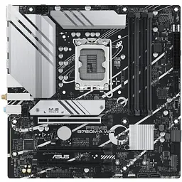 Материнcька плата PRIME B760M-A WIFI s1700 B760 4xDDR5 M.2 HDMI DP Wi-Fi BT mATX Asus teh0019101