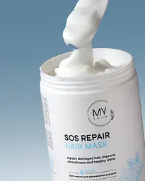 Маска для відновлення волосся MY COSM Sos Repair Mask 1000 мл - мініатюра 2