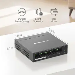 Комутатор мережевий Mercusys (MS105GP) - мініатюра 10