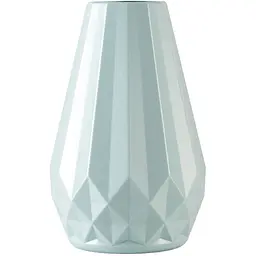 Ваза декоративна МВМ My Home, 20,5 см, блакитна (DH-FLOWERS-07 BLUE)