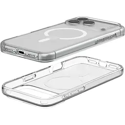 Чохол до мобільного телефона UAG iPhone 17 Pro Max Scout Clear MagSafe Ice/White (114557114341) - мініатюра 11