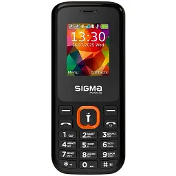 Мобільний телефон SIGMA X-style 171 MINI black-orange