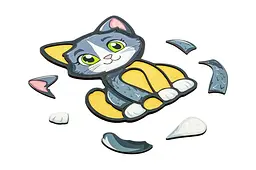 Пазл-складалка Puz-22958 "Котик" PuzzleOk - мініатюра 3