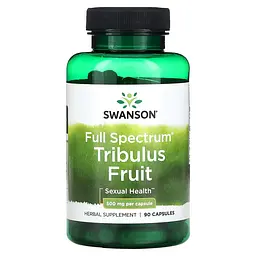 Плід Трибулуса Tribulus Fruit 500 мг - 90 капсул