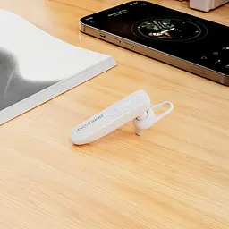 Bluetooth гарнітура Borofone BC36 Lucky Білий - мініатюра 3