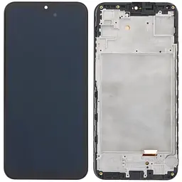 Дисплей Samsung A155 Galaxy A15/A156 чорний, OLED (Small LCD), з рамкою