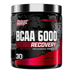 Амінокислота BCAA Nutrex Research BCAA 6000, 255 грам - Фруктовий пунш
