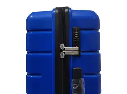 Валіза маленька S поліпропілен Madisson Snowball 01103 58×37×22см 35л Синій - мініатюра 5