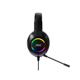 Навушники AOC ACG2510BK RGB Black (ACG2510BK/00) - мініатюра 7