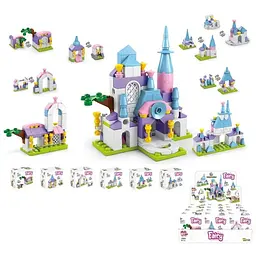 Конструктор DIY Toys Казковий Замок в асортименті (CJ-3992897) - мініатюра 2