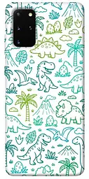 TPU чохол Demsky Dino pattern для Samsung Galaxy S20+
