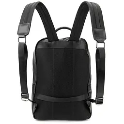 Чоловічий шкіряний рюкзак чорний Tiding Bag A25F-2418A - мініатюра 7