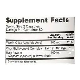 Біофлавоноїди цитрусові 700 мг в капсулах №100 Now Foods Citrus Bioflavonoids - мініатюра 2