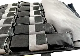 Жилет обважувач Armor 18 кг набірний з кроком 0,5 кг EasyFit fit0024826 - мініатюра 4