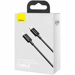 Кабель Baseus Superior Series Fast Charging Data Cable Type-C to Lightning PD 20W 1m Black - мініатюра 2