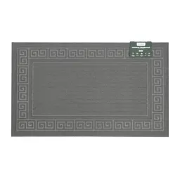 Килимок придверний Eco Fabric Смужки без кромки сірий 45 х 75 см (4575-008)