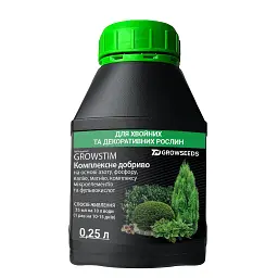 Набір: добриво Plantin Growstim Rougevert для хвойних та декоративних рослин 1 л + добриво Plantin Growstim Rougevert для хвойних та декоративних рослин 0.25 л - мініатюра 3