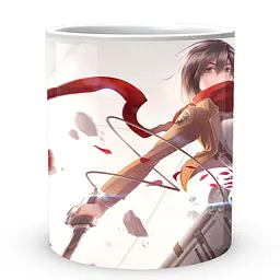 Кухоль GeekLand Attack on Titan Атака Титанів Мікаса AOT 002.05 330 мл білий - мініатюра 2