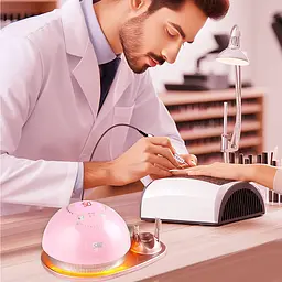Фрезер для манікюру та педикюру SML M21 Pink - мініатюра 7